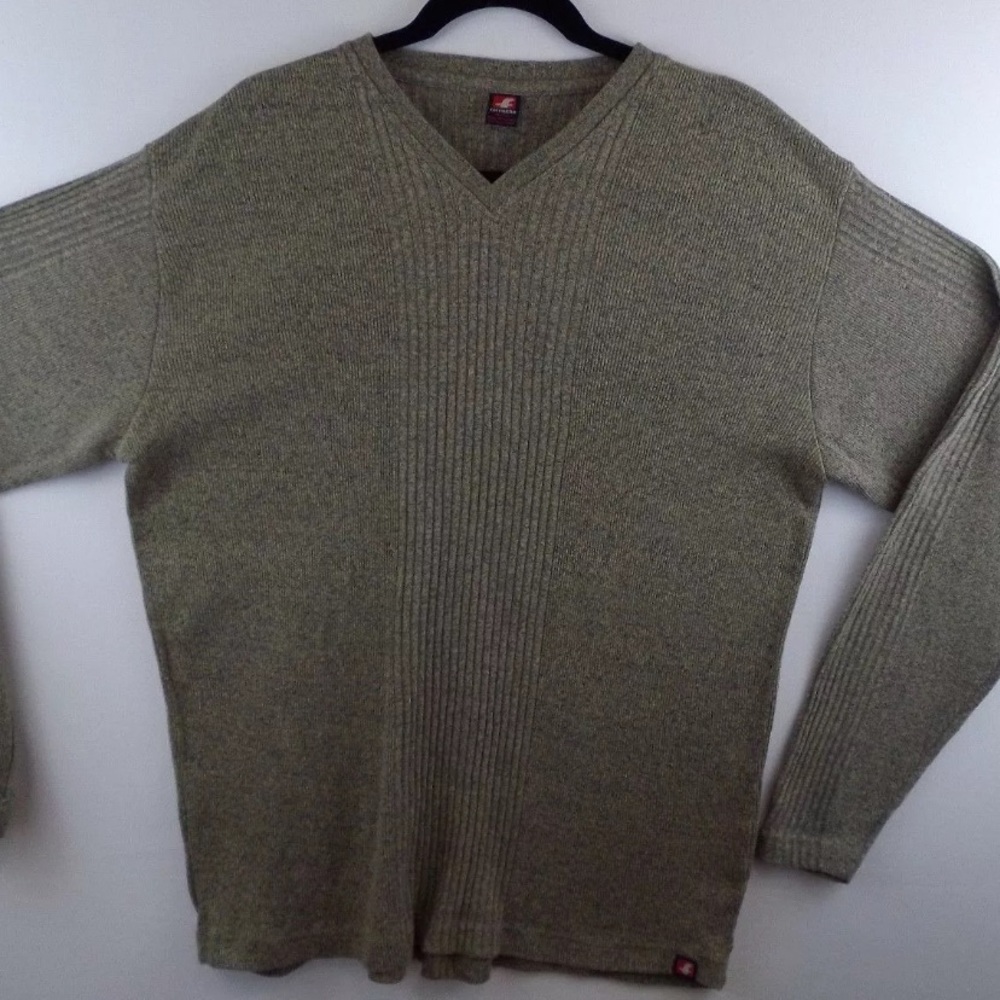 Ferruche Men Sweater Long Sleeve Size XL Sage